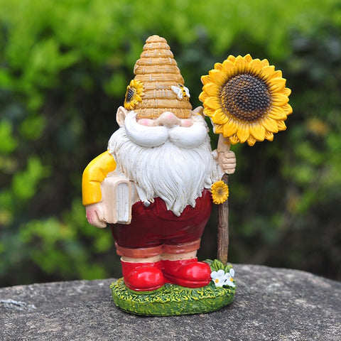 Dwarf Garden Resin Statue Ornament