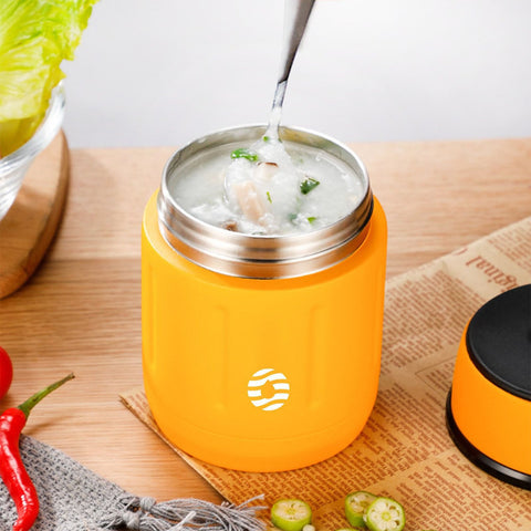 Stewing cup 316 stainless steel insulation barrel home office worker stew porridge stewing cup stewing pot