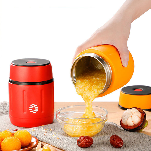 Stewing cup 316 stainless steel insulation barrel home office worker stew porridge stewing cup stewing pot