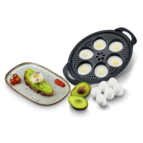 Egg Molds Multifunctional Steam Basket Food Grade Silicone Pastry Mold Accessory for Thermomix TM5 TM6 Kitchen Cooking