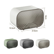 No punching wall-mounted tissue box toilet rolls paper torage box