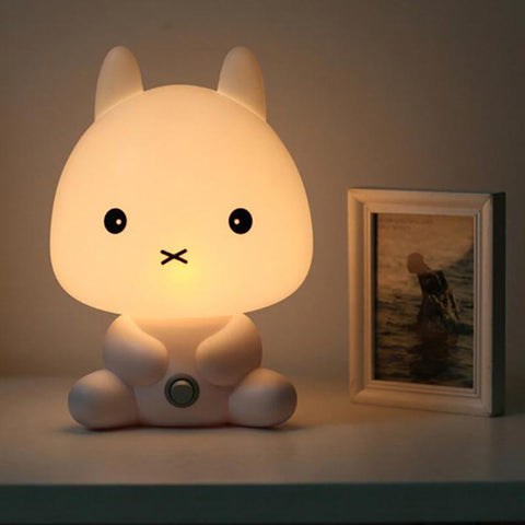 Pokemon night cute sleeping light baby room panda / rabbit / dog / bear cartoon lamp children bed light gift CLH