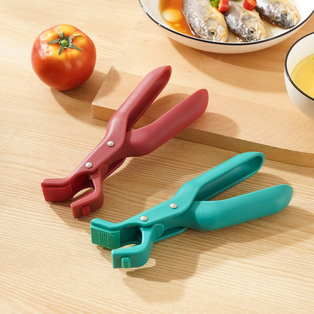 Anti scalding clip silicone anti slip clip multifunctional anti scalding bowl clip creative food  kitchen tool