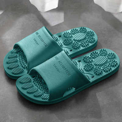 Home Bathroom Non-slip Indoor Slippers Supermarket Hotel Men's And Women's Massage House Soft Foams Slippers