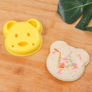 DIY children's cartoon sandwich mold