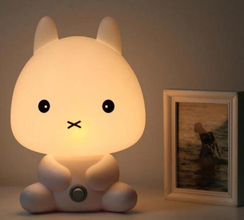 Pokemon night cute sleeping light baby room panda / rabbit / dog / bear cartoon lamp children bed light gift CLH